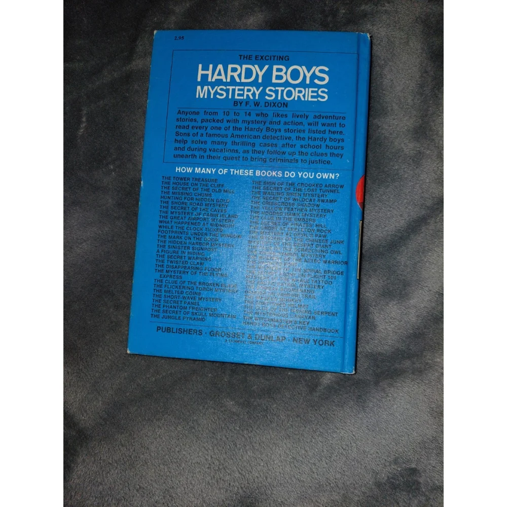 The Hardy Boys #2 The House On the Cliff Hardcover Franklin W. Dixon